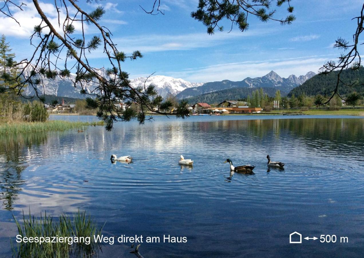 זיפלד אין טירול Bio Ferienwohnung Am Wildsee In Seefeld Mit E-Ladestation מראה חיצוני תמונה